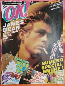 MAGAZINE OK ! 436 DE 1984 JAMES DEAN CORYNNE CHARBY TOM SELLECK MICHAEL JACKSON - Picture 1 of 2