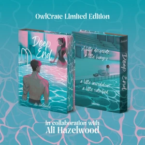 SIGNIERT Deep End von Ali Hazelwood OWLCRATE LIMITED EDITION Reverse DJ, schabloniert - Bild 1 von 13