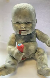 zombie baby doll with severed eyeball halloween horror prop party haunted house - Picture 1 of 5