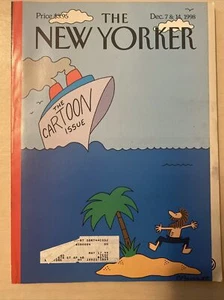 New Yorker Magazine December 7 1998 Ship of Quips Charles Barsotti Cartoon Issue - Picture 1 of 5