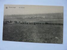 WW1 Military Postcard. Armee Belge  "En tirailleurs" Publisher Nels  (151)