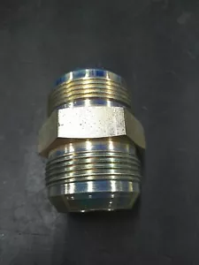 2403-20-20 Hydraulic Union Fitting 1-1/4" Male JIC-20 to Male JIC-20 - Picture 1 of 1