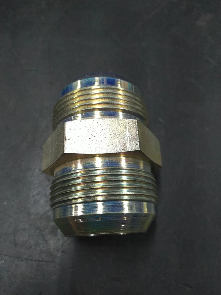 2403-20-20 Hydraulic Union Fitting 1-1/4" Male JIC-20 to Male JIC-20 - Image 1 of 1