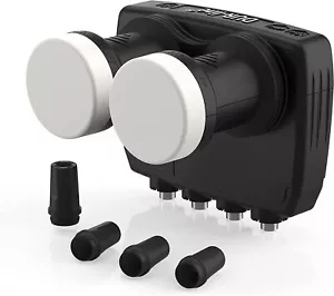 DUR-line 6° Monoblocco Quad LNB - Astra 19,2°E + Hotbird 13°E - Full HD, 4K, 8K - Foto 1 di 9