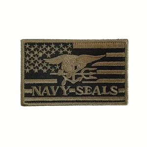 Parche de parche militar Navy Seals verde velcrata - Imagen 1 de 2