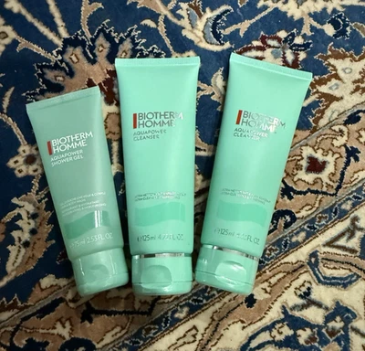 BIOTHERM HOMME AQUAPOWER GEL DE DUCHA ULTRA LIMPIADOR PARA HOMBRES 125 ML/4,2 OZ SELLADO Foto 1 de 2