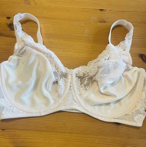Lilyette 0831 Lace Underwire Adjustable Ivory Bra 36DD - Picture 1 of 9