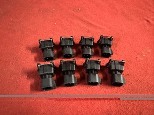 Chevy V8 LS Fuel Injectors Connector Adapter from EV1 to EV6 Set Of 8 - Bild 1 von 5