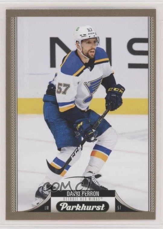 2022-23 Upper Deck Parkhurst Bronze Border David Perron #98 - Image 1 of 2