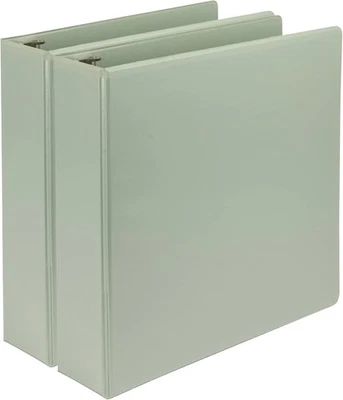 Samsill Plant-Based 2 polegadas anel D durável, feito nos EUA, encadernador de visão, ecológico - Imagem 1 de 4