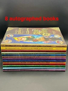❗️AUTÓGRAFOS❗️Girl Genius volúmenes 1-13 novela gráfica lote completo Phil & Kaja Foglio - Imagen 1 de 19