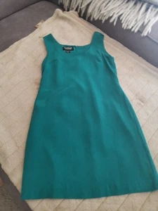 Wundervolles Seidenkleid Von Patrick Colektion Gr 12/42 In Schmaragdgrun - Bild 1 von 8