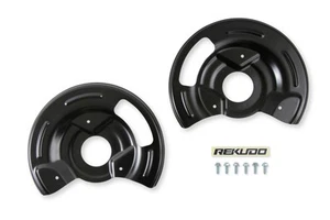 REKUDO RK400-17 Front Disc Brake Dust Shields Pair - Foto 1 di 8