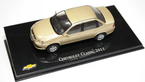 IXO, CHEVROLET Classica berlina 4 porte 2011 oro metallizzato, 1/43, MAGCHEC... - Foto 1 di 5