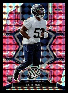 BOYE MAFE 2022 MOSAIC #385 SEAHAWKS ROOKIE PINK CAMO PRIZM REFRACTOR - Picture 1 of 2