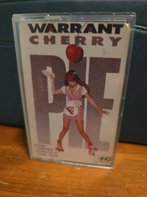 Warrant Cherry Pie Cassette Tape Pre-Owned Tested 1990 Vintage CT-46929 Columbia - Image 1 of 2