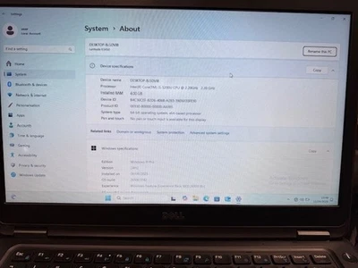 Dell Latitude E5450 i5-5200U 4GB 120GB SSD Win 11pro - Image 1 of 4