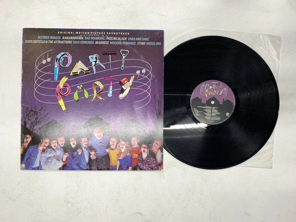 OST - PARTY PARTY STING/MODERN ROMANCE Japan LP [53347ER] - Image 1 of 3