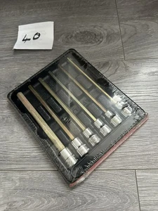  Snap On 6-teilig 3/8 Zoll metrisch extra lang Sechskant Bit Steckschlüsselsatz 206EFAML - Bild 1 von 6