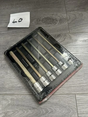 Snap On 6-pc 3/8" Metric Extra-Long Hex Bit Socket Driver Set 206EFAML - Image 1 of 4