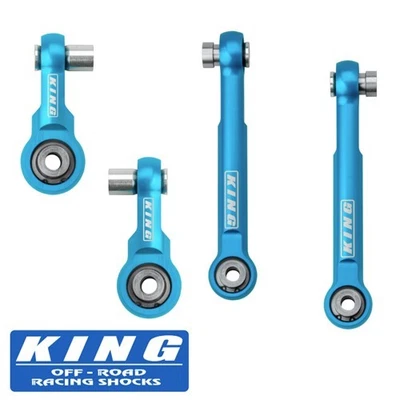 King Shocks Billet 前后摇杆端连接套件适用于 24-26 丰田塔科马 — 第 1/4 张图片