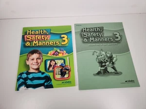 Abeka 3rd Grade Health Safety & Manners 3 + Answer Key to Text Questions - Picture 1 of 5