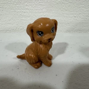 Barbie Brown Puppy Dog Figure Toy Pet Accessory Mattel Collectible Cute - Picture 1 of 6