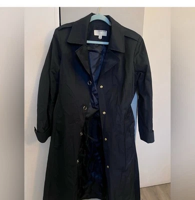 Gabardina Ann Klein para mujer talla grande usada en excelente estado Foto 1 de 4