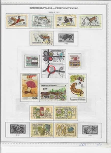 CZECHOSLOVAKIA BALANCE OF COLLECTION   ( Lot 6815  ) - Picture 1 of 4