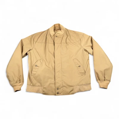 Chaqueta Catalina De Colección Adulto GRANDE Marrón Bombardero Golf California Hecha en EE. UU. Años 70 Foto 1 de 4