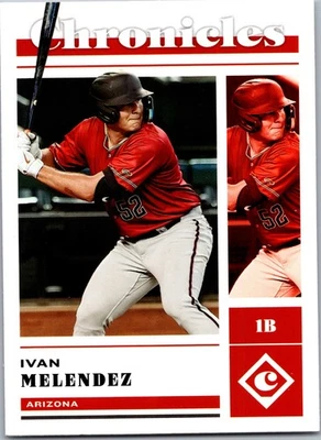 Ivan Melendez 2023 Chronicles Baseball - #21 - Arizona Diamondbacks - Image 1 of 2