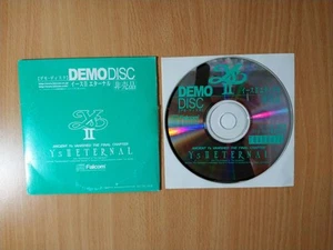 PC Ys II (2) Eternal Ancient Ys Vanished The Final Chapter - Demo Disc COMPUTER - Picture 1 of 2