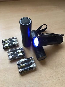 Antorchas UV Detección de Orina para Mascotas - 9 LEDS - 3 Antorchas BATERÍAS GRATIS - Imagen 1 de 4