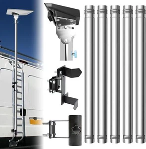 Starlink Mini Pole Mount, 8 Ft Starlink Mimi Mounting Kit with RV Ladder Mount - Afbeelding 1 van 6