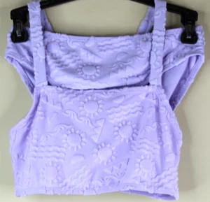 Wonder Nation Girls Bikini Lavender Sky Size XL (14-16) Purple Sun - Picture 1 of 6