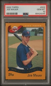 2002 Topps #622 Joe Mauer - PSA 10 - Picture 1 of 2