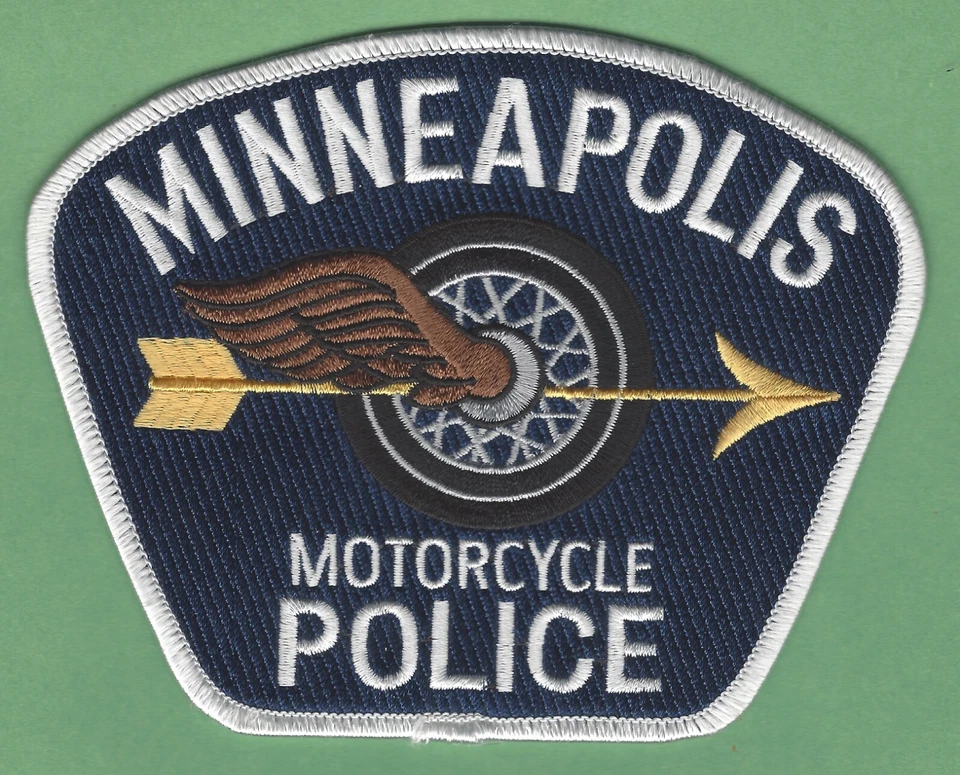 PARCHE UNIDAD MOTOCICLETA POLICÍA MINNEAPOLIS MINNESOTA Foto 1 de 1