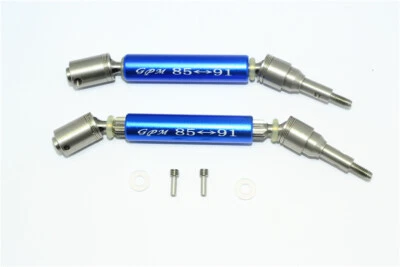 GPM Stainless Steel 304+Aluminum Rear Cvd Drive Shaft For TRAXXAS XO-01 - Image 1 of 4