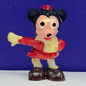 Louis Marx Disneykins Vintage Walt Disney Figura Juguete Años 60 Mickey Mouse Minnie 8 - Imagen 1 de 2