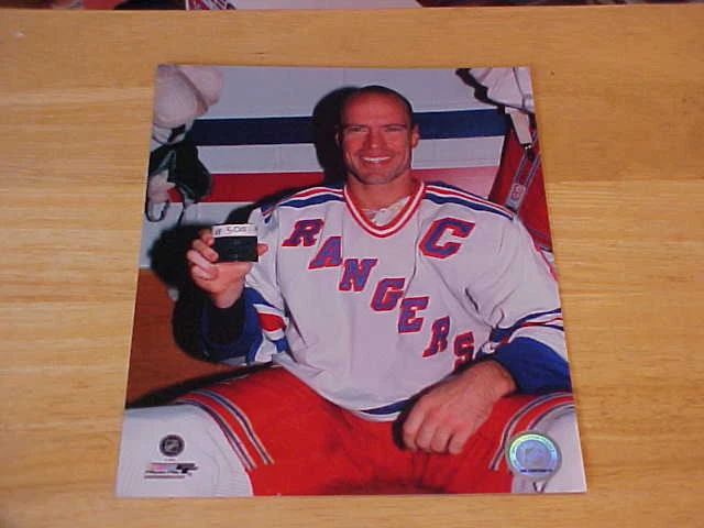 Foto 8x10 Mark Messier Rangers 500º Gol LICENCIA ENVÍO GRATUITO 3/morej Foto 1 de 1