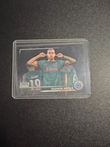 Topps Chrome Darwin Nunez / Alphonso Davies RARE MISPRINT - Topps Stadium - Picture 1 of 2