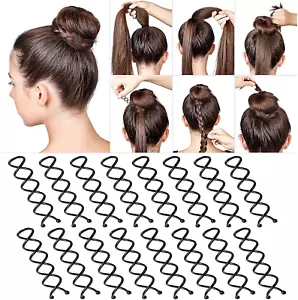 20Pcs Spiral Hair Pins, Rotating Pin Non-Scratch round Tips,Twist Screw Hair Pin - Picture 1 of 12