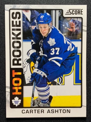 2012-13 Score #517 Carter Ashton RC Maple Leafs - Image 1 of 2