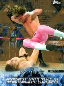 2018 Topps WWE Road To Wrestlemania Bronze Parallel #57 Dolph Ziggler The Miz - Picture 1 of 2