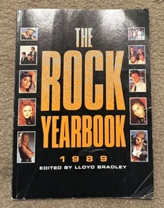 The Rock Yearbook 1989 Edited by Bradley Lloyd Softcover St Martin Press - Picture 1 of 7