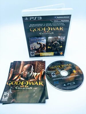 God of War Collection (Sony PlayStation 3, 2009) Very Good Condition  - Image 1 of 2