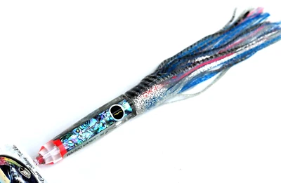 Black Bart Wahoo Candy Trolling Lure Med-Heavy - SILVER MACKEREL / PAUA HEAD - Image 1 of 4