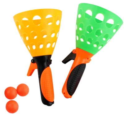 MAGIDEAL Click und Fang Spiel Hinterhof Beach Yard Spielzeug Set Pop & Catch Ball