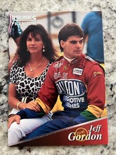 1994 JEFF GORDON & BROOKE GORDON SEALEY Traks Premium NASCAR Racing Card #171 C2