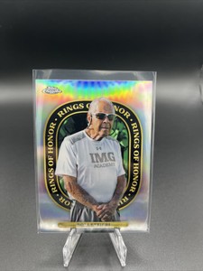 2021 Topps Chrome Tennis Insert Nick Bollettieri Rings Of Honor